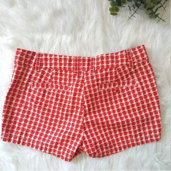 ⭐J.Crew Apple Print Shorts - Picture 6 of 8